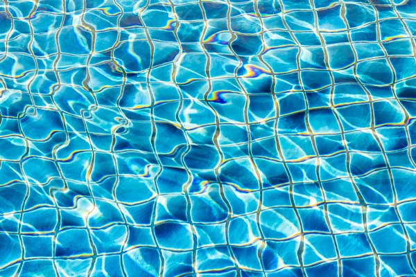 概要表面プール水の質感 — ストック写真