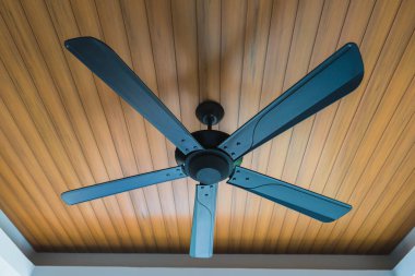 Elektrik Tavanı vantilatör dekorasyonu odanın içi