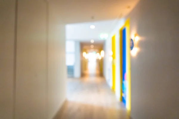 Abstrato Borrão Hotel Hall Entrada Interior Para Fundo — Fotografia de Stock
