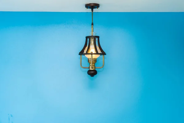 Lampe Électrique Décoration Intérieure Chambre Coucher — Photo
