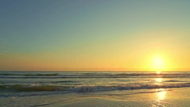 Imagens Tranquilas Belo Mar Ondulado — Vídeo de Stock