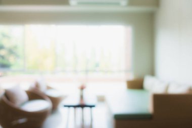 Görüntü bulanıklığı ve arka plan için otel lobisinin dışsal görünümü