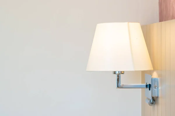 Электрический Свет Лампы Украшения Интерьера Спальни — стоковое фото