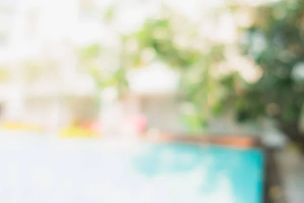Abstract Blur Defocus Outdoor Swimming Pool Hotel Resort Background — Stock Photo, Image