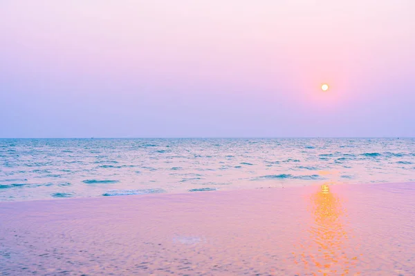 Природа Морского Пляжного Океана Закате Восходе Солнца Незабываемого Путешествия Отдыха — стоковое фото