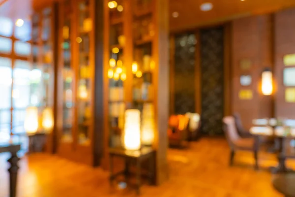 Abstract Blur Defocus Coffee Shop Cafe Restaurant Interior Background — Stock Photo, Image