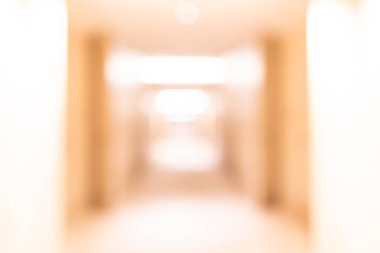 Arka plan için soyut bulanık otel ve lobi iç mimarisi