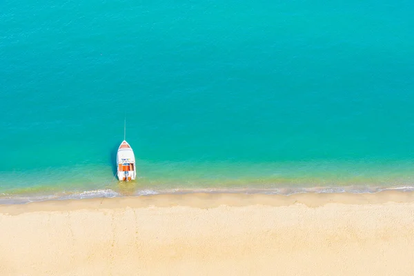 Speed Boot Prachtige Tropische Zee Oceaan Bijna Strand Voor Vrijetijdsbesteding — Stockfoto