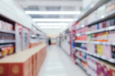 Arkaplan için mağaza içindeki soyut bulanıklık ve defocus alışveriş merkezi