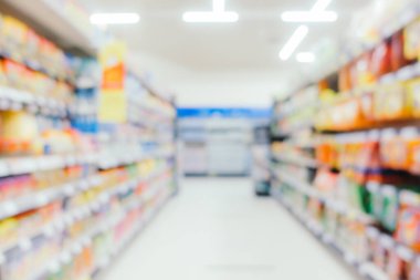 Arkaplan için mağaza içindeki soyut bulanıklık ve defocus alışveriş merkezi