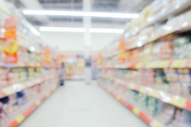 Arkaplan için mağaza içindeki soyut bulanıklık ve defocus alışveriş merkezi