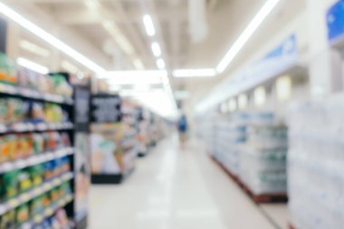 Arkaplan için mağaza içindeki soyut bulanıklık ve defocus alışveriş merkezi