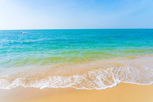 Bella All Aperto Con Spiaggia Tropicale Mare Oceano Vacanze Vacanza — Foto Stock