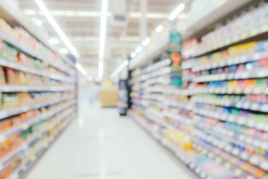 Arkaplan için mağaza içindeki soyut bulanıklık ve defocus alışveriş merkezi