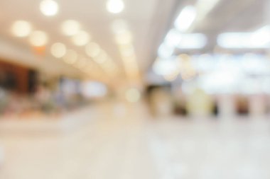 Arkaplan için mağaza içindeki soyut bulanıklık ve defocus alışveriş merkezi