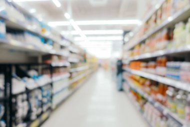 Arkaplan için mağaza içindeki soyut bulanıklık ve defocus alışveriş merkezi