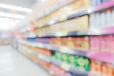 Arkaplan için mağaza içindeki soyut bulanıklık ve defocus alışveriş merkezi