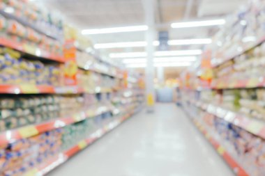 Arkaplan için mağaza içindeki soyut bulanıklık ve defocus alışveriş merkezi