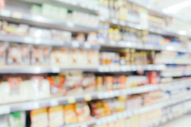 Arkaplan için mağaza içindeki soyut bulanıklık ve defocus alışveriş merkezi