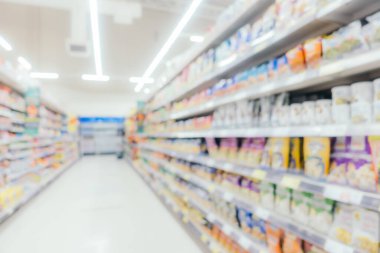 Arkaplan için mağaza içindeki soyut bulanıklık ve defocus alışveriş merkezi