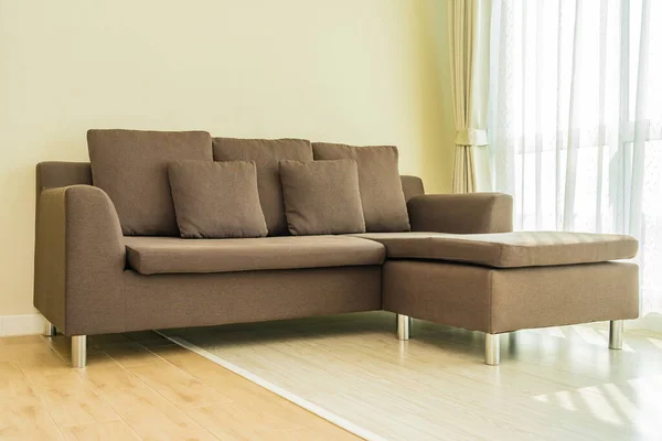 Pillow Sofa Decoration Interior Living Room Area — Stock Photo, Image