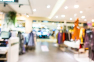 Soyut bulanıklık ve arka plan için mağaza iç güzel lüks alışveriş merkezi defokus