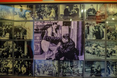 Foshan / Çin - 27 Kasım 2015: Wong Fei-hung Film Müzesi Wong Fei-hung Memorial Hall.