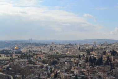 Tepeden Kudüs 'e Panorama