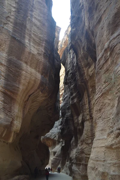 Petra Jordan 2019 요르단 남부의 역사적 고고학적 — 스톡 사진