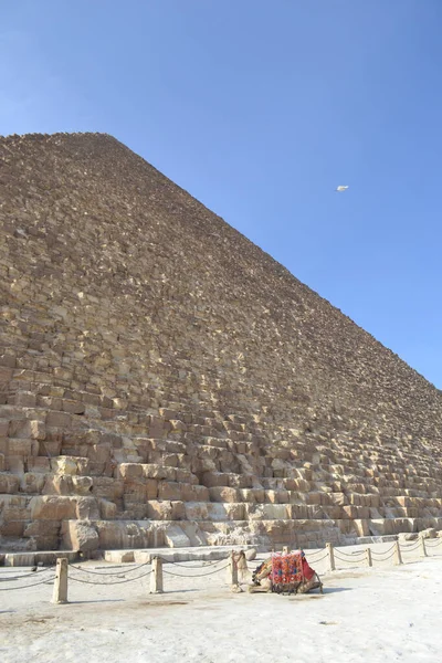 Egyptské Pyramidy Velkých Faraonů — Stock fotografie