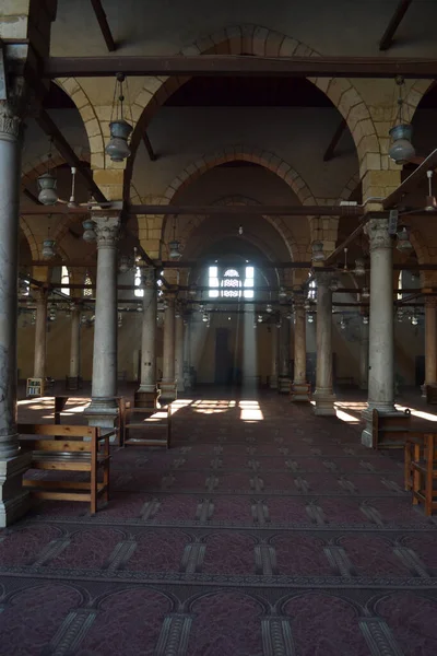 Mesquita Amr Ibn Interior — Fotografia de Stock