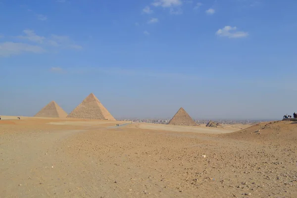 Velká Sfinga Velké Pyramidy Egypta — Stock fotografie