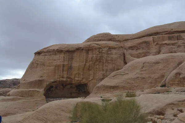 Petra Ürdün Güneyinde Tarihi Arkeolojik Şehir — Stok fotoğraf