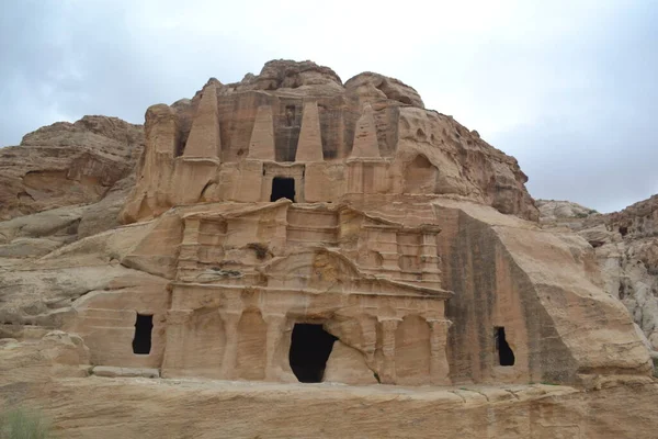 Petra Historical Archaeological City Southern Jordan — Stock Photo, Image