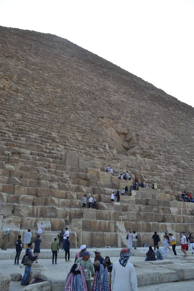 Velká Sfinga Velké Pyramidy Egypta — Stock fotografie