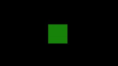 Soyut video - değişen geometrik şekiller