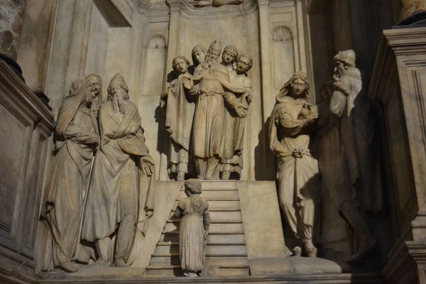 Catedral Milán Duomo Milano Interior — Foto de Stock