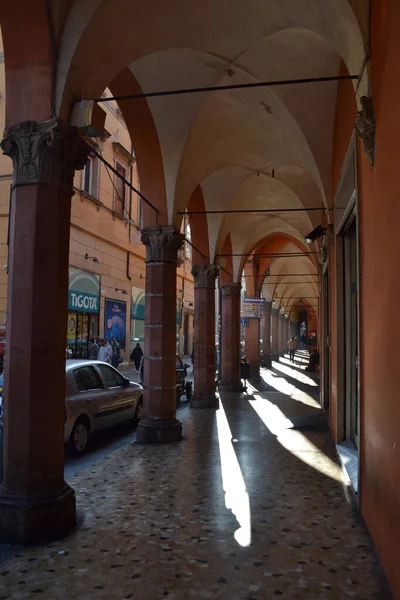 Circa Diciembre 2019 Bologna Italia Bologna City Streets Christmas Lights — Foto de Stock