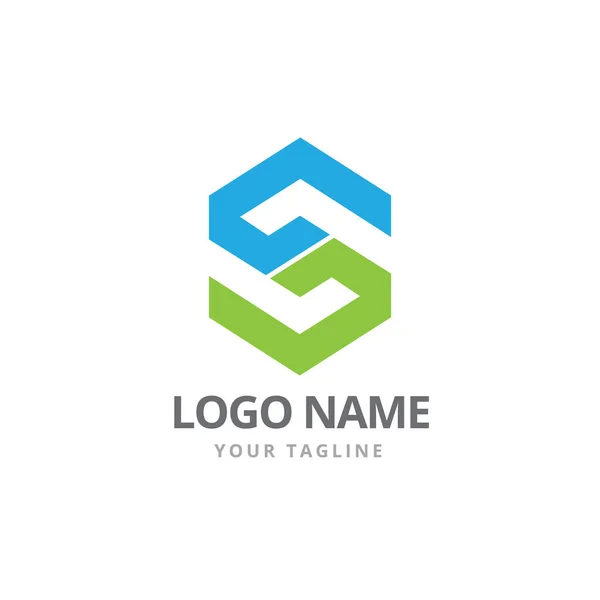 Letra Linha Logo Design —  Vetores de Stock