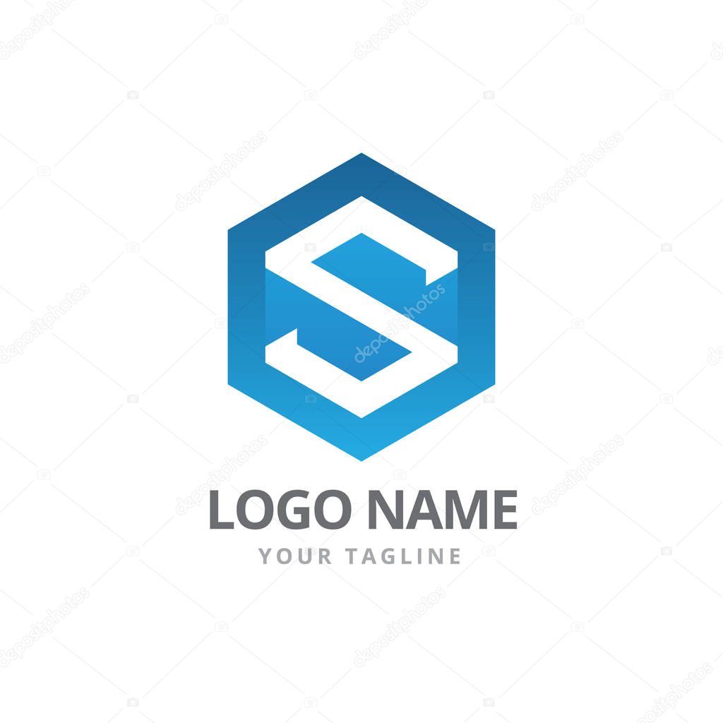 Letter A Media Play Logo Design