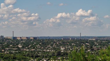 Yüksek kentsel mimari görünümü