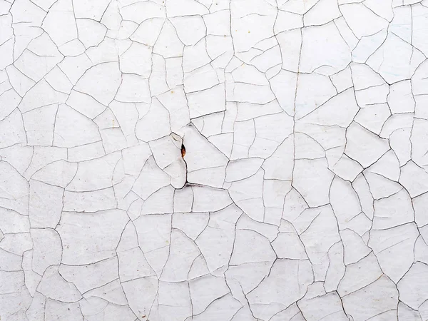 Spider Cracks White Surfac — Stock Photo, Image