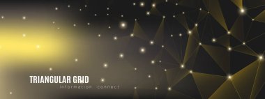 Teknoloji Dijital. Büyük Veri Sunucusu. Sarı 