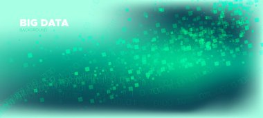 Büyük Veri Numaraları Akışı. Bilgi Teknolojileri. 