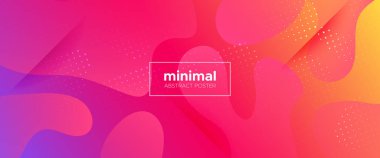 Renkli Soyut Poster. Hareket ResmiComment. 