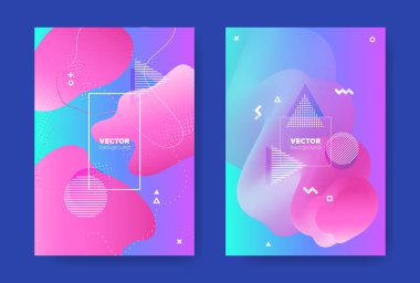 Parlak Müzik Sancağı. Elektronik Ses Arkaplanı. 