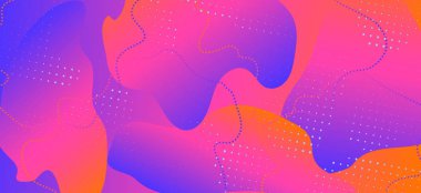 Kırmızı Sıvı Posteri. İş Dalgası Arkaplanı. 