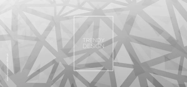 Trendy Triangoli di sfondo. Poligono creativo — Vettoriale Stock