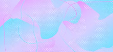 Soyut Pastel Deseni. Geometrik Sıvı Tasarımı. 