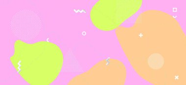 Çoklu Renkli Geometrik Çizim. Yaz Sıvısı 